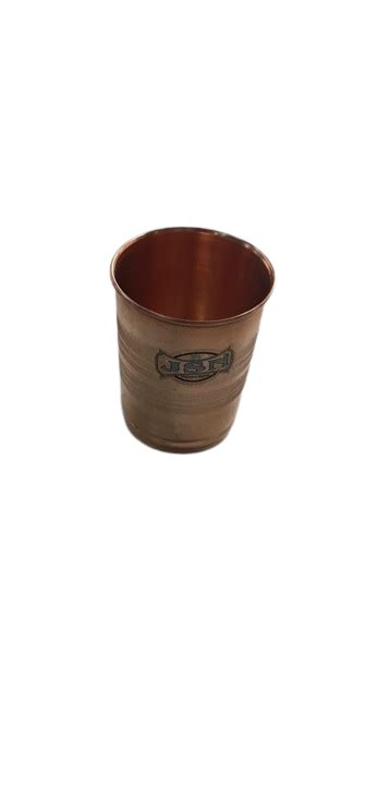 BR K.K Copper Plain Glass – Pure Copper Drinking Glass for Health ...