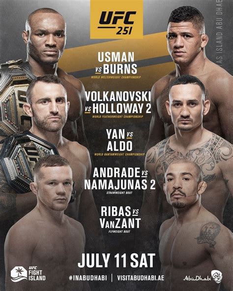 Watch UFC 251: Usman vs Masvidal Live Online Free Stream: UFC News ...