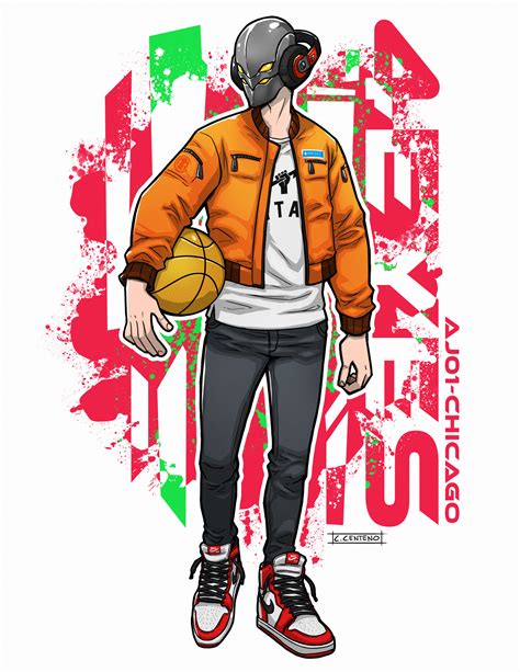 CJ Centeno - 4eyes - Jordan 1 Chicagos