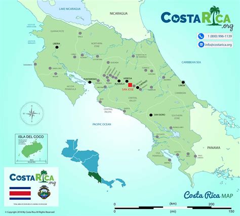 Costa Rica Cities & Towns - Capital of San Jose, Liberia