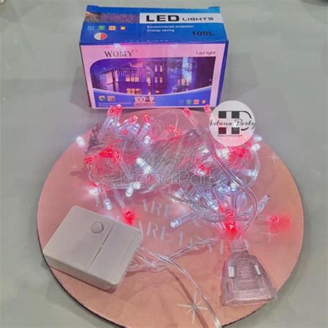Jual Lampu Tumblr LED Merah Putih / Lampu Hias HUT RI Led 10 M ...