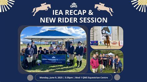 QMS IEA Recap & New Rider Session, Queen Margaret's School, Duncan, 9 ...