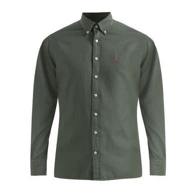 Buy Men Green Solid Long Sleeves Casual Shirt Online at The Collective ...