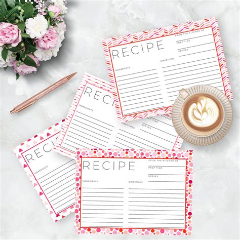 Image result for Printing Recipe Cards On Computer