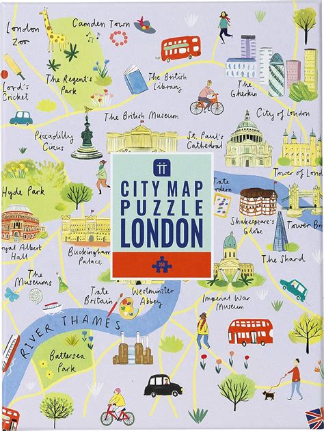 Talking Tables 250-piece Map of London Jigsaw Puzzle India | Ubuy
