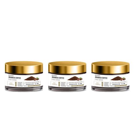 Buy MoHerbz Arabica Coffee Scrub for Body and Face Scrub and Vitamin E ...