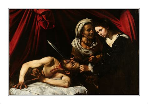 CARAVAGGIO, JUDITH AND HOLOFERNES TOULOUSE -FRAMED WALL ART PICTURE ...