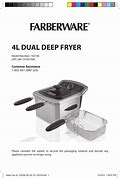 Image result for Farberware Deep Fryer Instructions