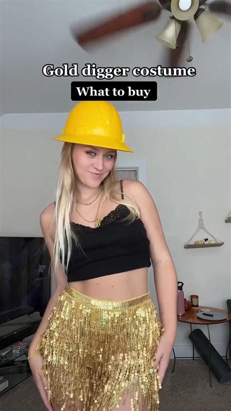 Gold digger costume idea and what to buy – Artofit