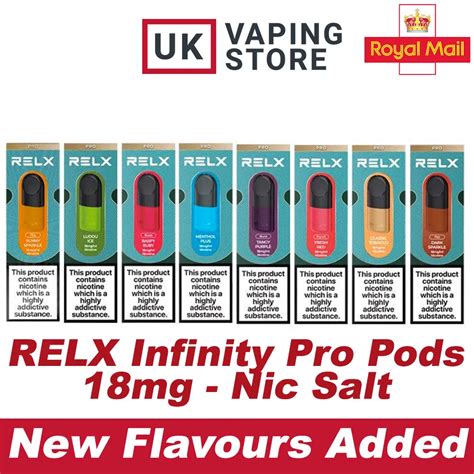 RELX Infinity Pro Pre-filled Pods | Pack of 2 | New India | Ubuy