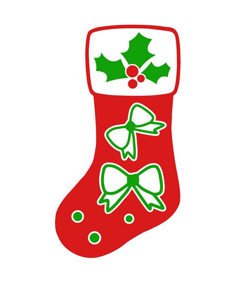 Christmas Stocking Stencil