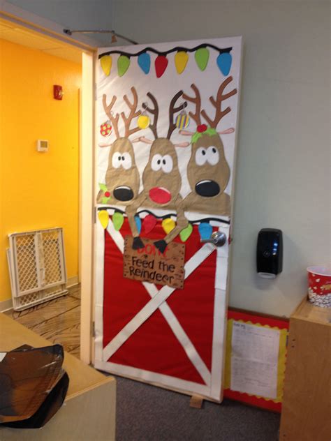 My Christmas door! | Classroom christmas decorations, Christmas door ...