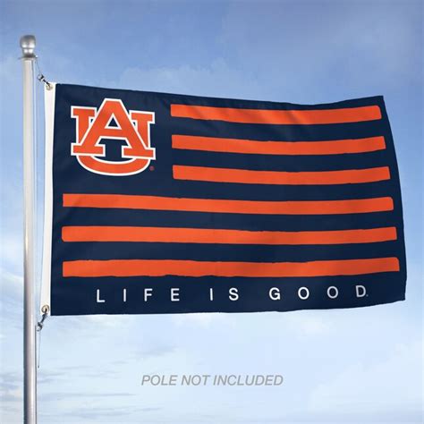 WinCraft Sports 5-ft W x 3-ft H Auburn Tigers Flag at Lowes.com