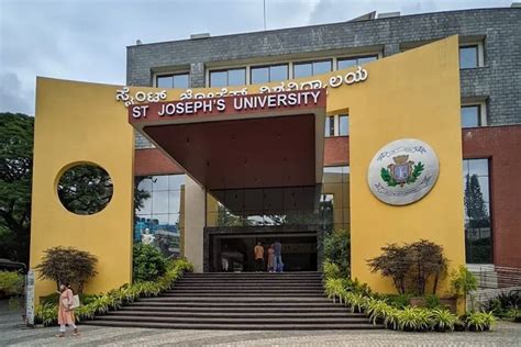 St. Joseph's University Bangalore: Admission 2026, Fees, Rankings ...