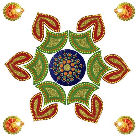 Penkraf |Rangoli MDF Diya Base DIY kit | Order Now