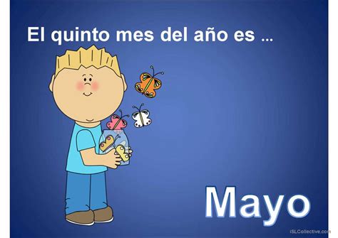 LOS MESES DEL AÑO: English ESL powerpoints