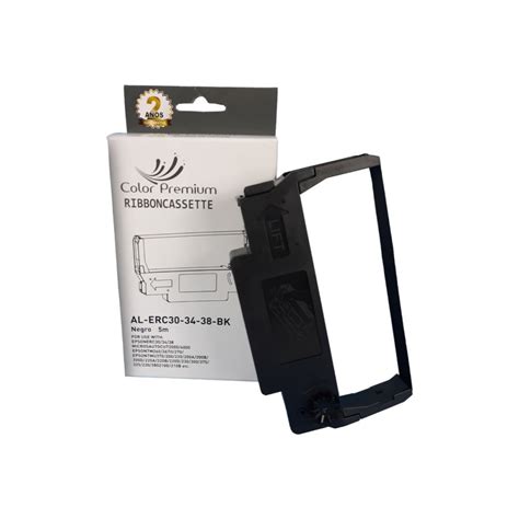 Epson ERC30 color NEGRO, Cinta compatible ERC30 ERC34 ERC38 C43S015244 ...