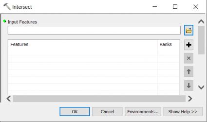 ArcMap Intersect 的图像结果
