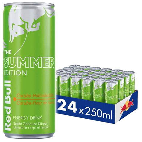 Red Bull Summer Edition 2024 Curuba Holunderblüte Energy Drink