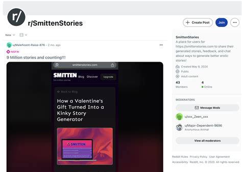 Best NSFW Subreddits for Erotic Stories - Smitten Stories