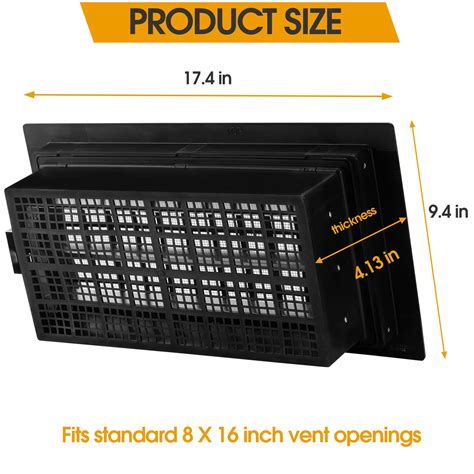 Crawl Space Vents Automatic Witten Vent Company | Flood Flap