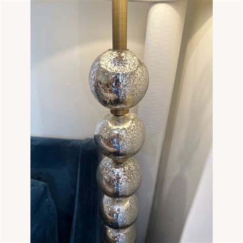 Stacked Glass Ball Floor Lamp - AptDeco