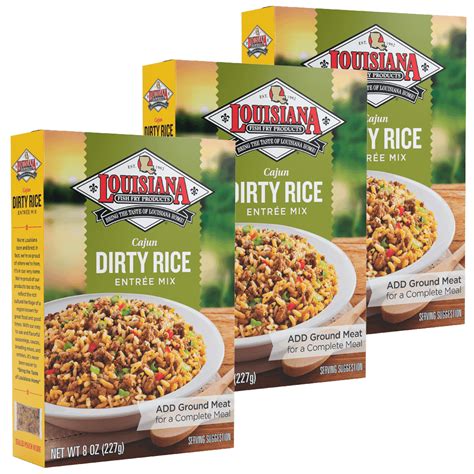 Buy Louisiana Fish Fry Company Dirty Rice Dinner Mix, 8 Ounces (Pack of ...