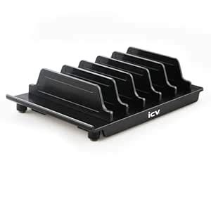 iCV Detachable Cell Phone Holder, Desktop Charging Station Stand for 5 ...