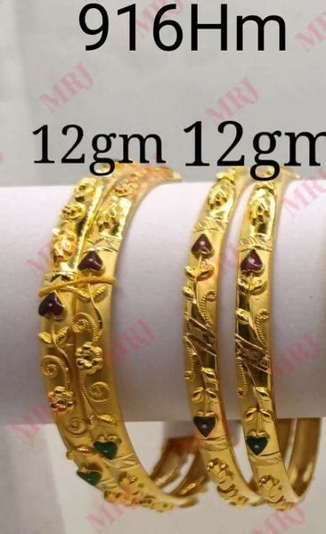 22kt Gold Bangles – HM Sarafa Bazar India Pvt Ltd