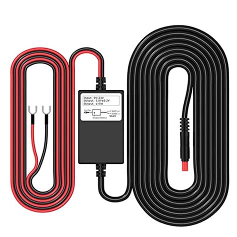 VSYSTO BAT Power Adapter, Motorcycle Dash Cam Hardwire Kit Smart Power ...