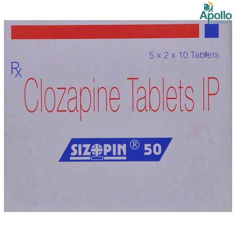 Sizopin 50 Tablet 10's Price, Uses, Side Effects, Composition - Apollo ...