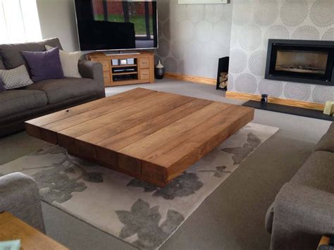 2026 Popular Why Large Square Oak Coffee Tables Are a Timeless Choice ...