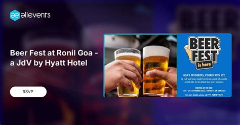 Beer Fest at Ronil Goa - a JdV by Hyatt Hotel, Ronil Goa - a JdV by ...