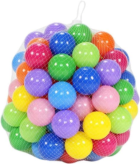 Playhood 50 Fun Colorful Balls for Kids (Big Size - 7cm Diameter ...