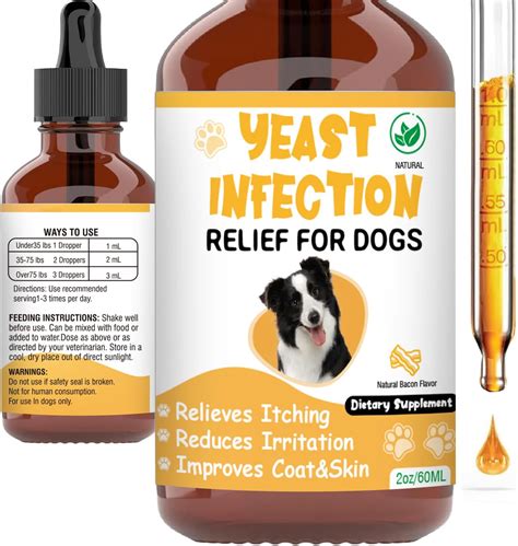 Natural Yeast Infection Treatment for Dogs,Supports Healthy Itch Relief ...