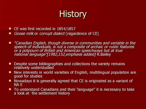 Canada Language History