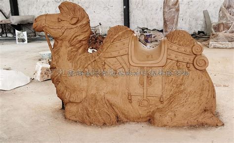 写意骆驼雕塑高清图片下载_红动中国