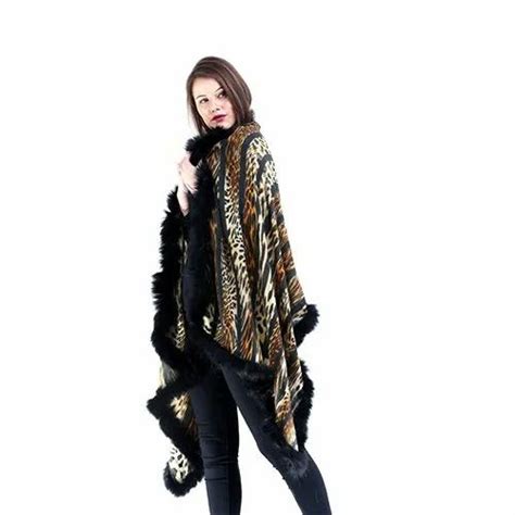 Pashmina Cashmere And Merino Wool Digital Prints - Four Side Meron Fox ...