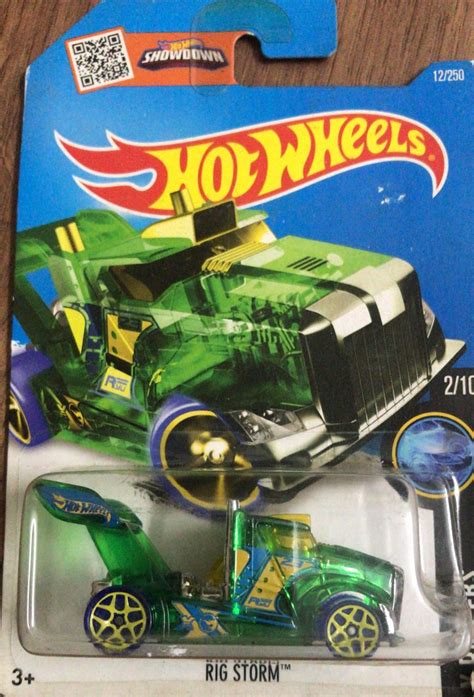 Hot Wheels – Rig Storm – (DHP44) – Green – Crazy 4 Diecasts