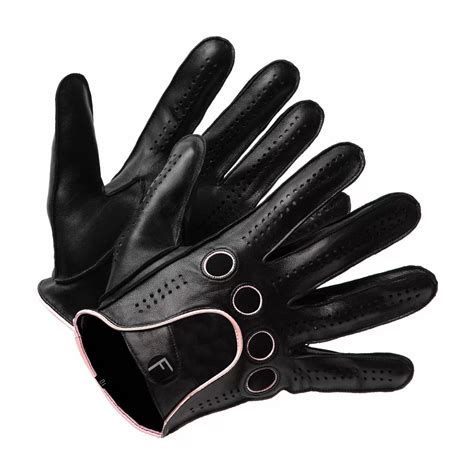 Ladies red leather driving gloves new arrivals