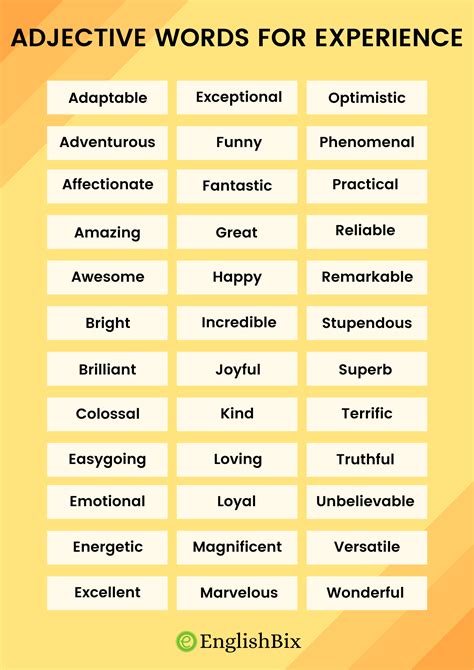 Great adjectives to describe an exciting feeling - excited adjectives ...