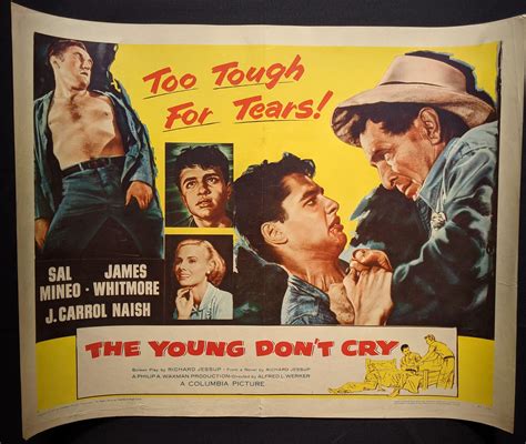 Lot - The Young Don't Cry, Starring Sal Mineo, 1957, USA Promotional ...
