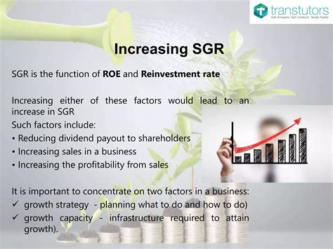 Sustainable Growth Rate | Finance | PPTX