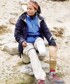 Indias First Female Amputee to climb Mount Everest