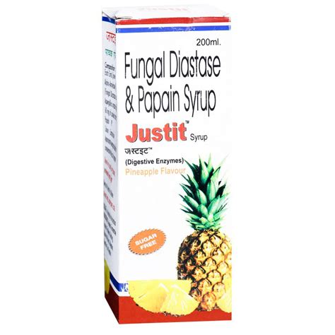 Justit Sugar Free Pineapple Syrup | Uses, Side Effects, Price | Apollo ...