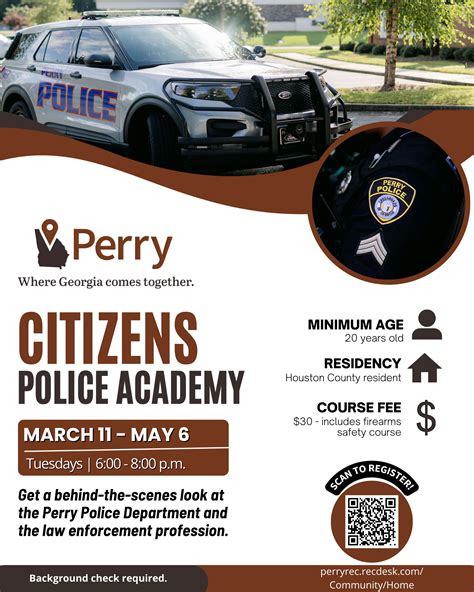 Perry Police Department Offers Exclusive Behind-the-Scenes Experience ...