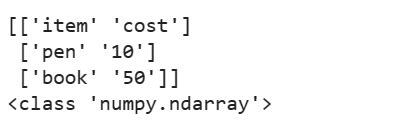 Image result for Loadtxt Numpy Python
