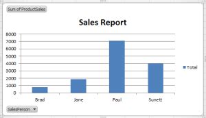 Image result for Standalone PivotChart