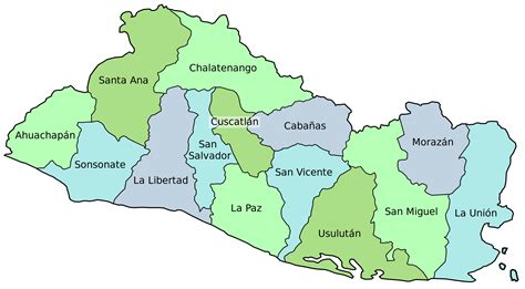 Map of the el_salvador