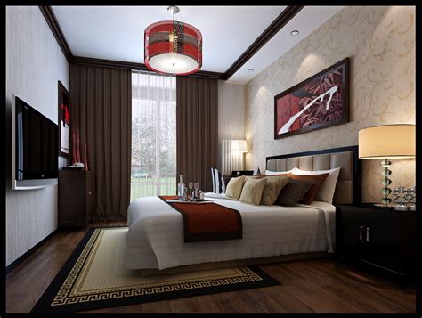 最新现代卧室室内设计效果图_土巴兔装修效果图